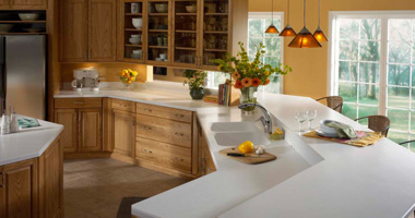 <p>With trendsetting patterns, tones and the ability to order custom colors, Dupont™ Corian® solid surfaces are the pinnacle of customization and innovative technology in countertops. The seamless, easy-to-clean surface of Corian® makes it a favorite for both designers and homeowners.</p>
